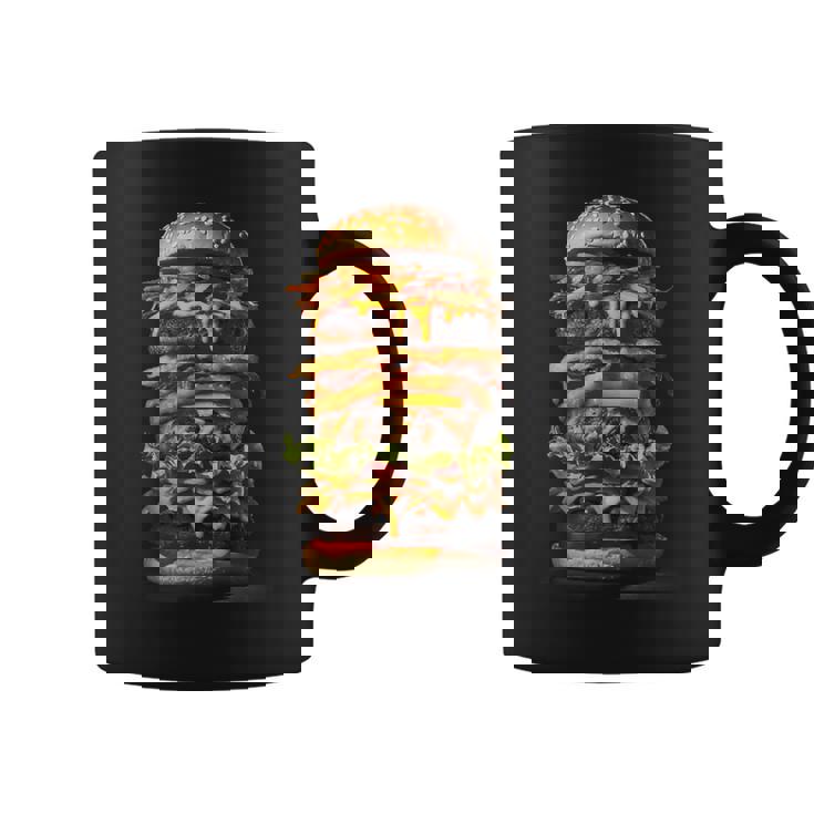 ハンバーガー チーズバーガー ファーストフード愛好家 食通 ギフト コーヒーマグ