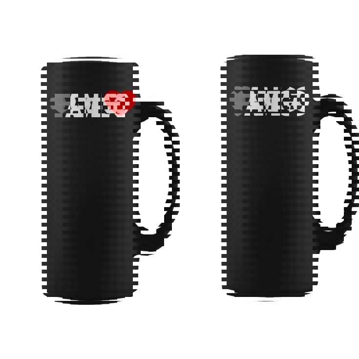 ハート アミーゴ ミニマリストのラブスタイル コーヒーマグ