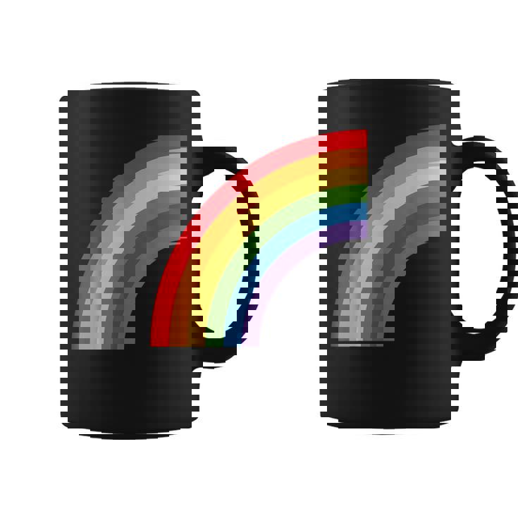 ハーフレインボー Roygbiv カラフルラッキーレインボー コーヒーマグ
