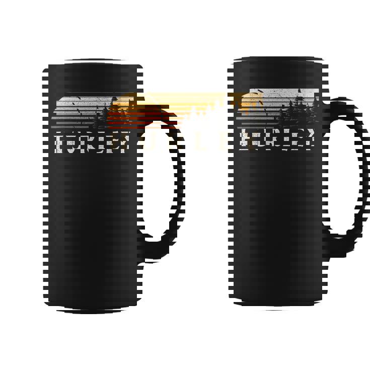 ハーレー Co ヴィンテージ エバーグリーン サンセット 80年代 レトロ コーヒーマグ