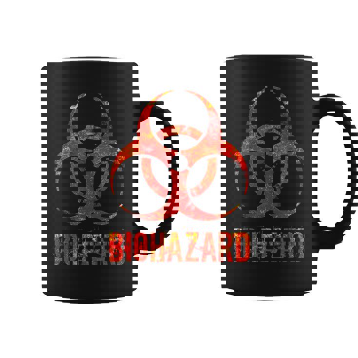 バイオハザード アンティーク調 生物学 科学教師 ロックスター ギフト コーヒーマグ