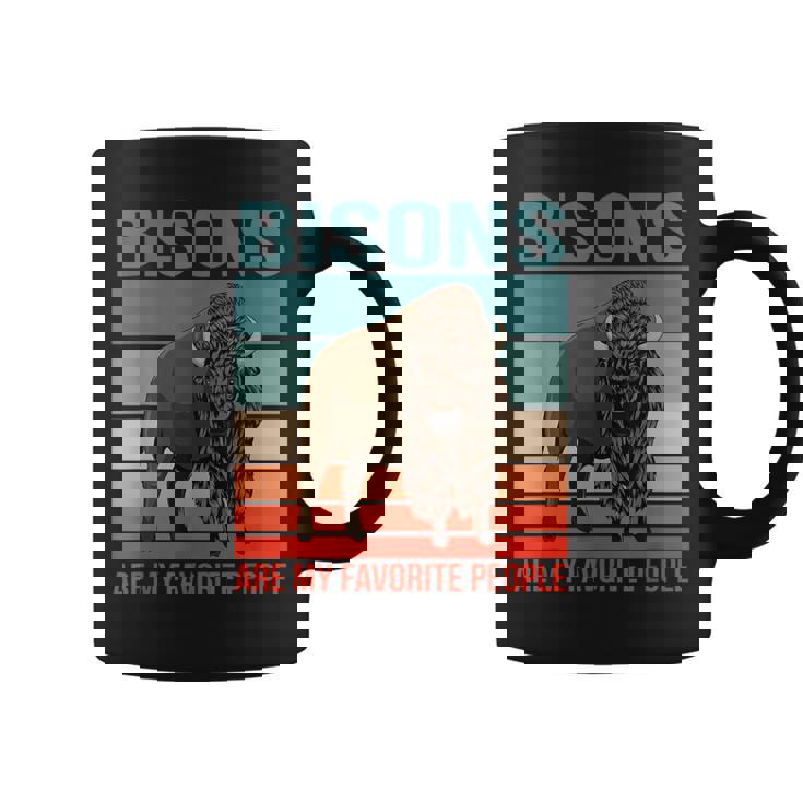 バイソン私の好きな人たち ウィズエント バイソン コーヒーマグ