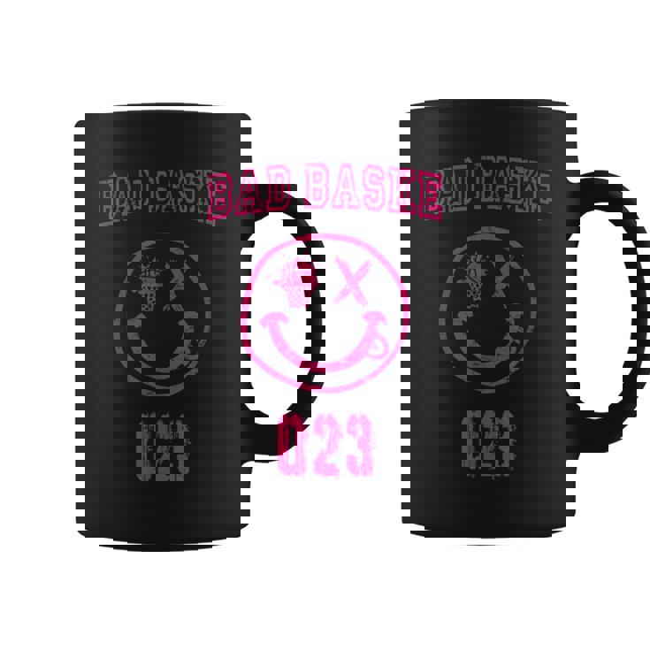 バスケットボール おもしろ バスケ パロディ イラスト ダメージ ロゴ コーヒーマグ