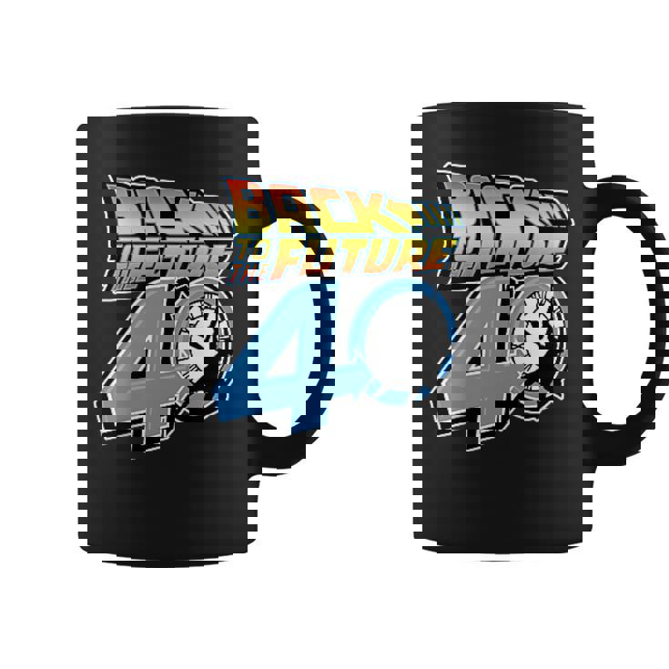 バック・トゥ・ザ・フューチャー 40周年記念 ビデオゲームスタイル F&B コーヒーマグ