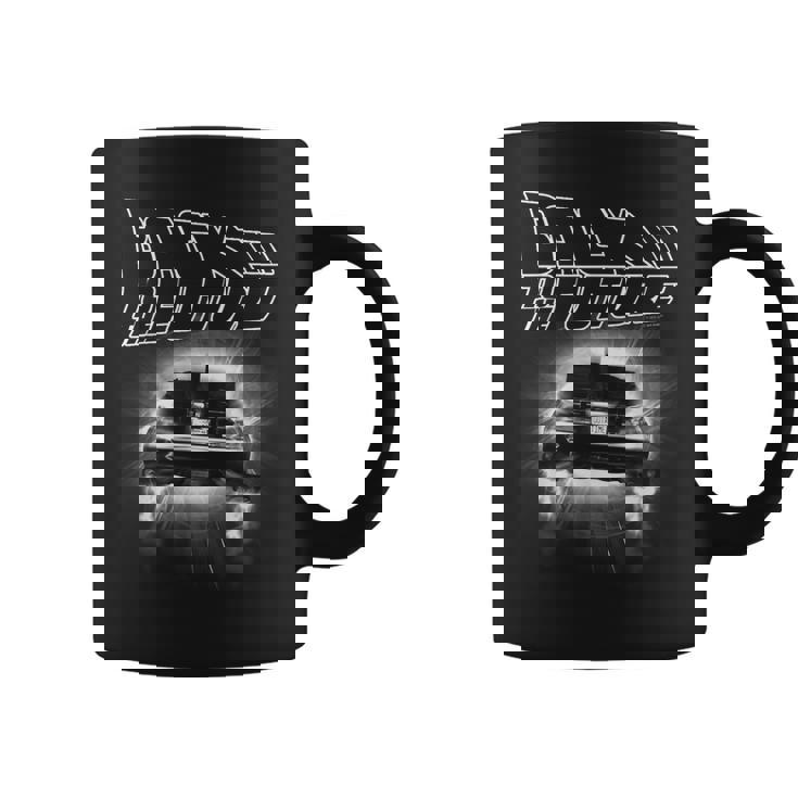 バック・トゥ・ザ・フューチャー デロリアン・フライング・アウェイ コーヒーマグ