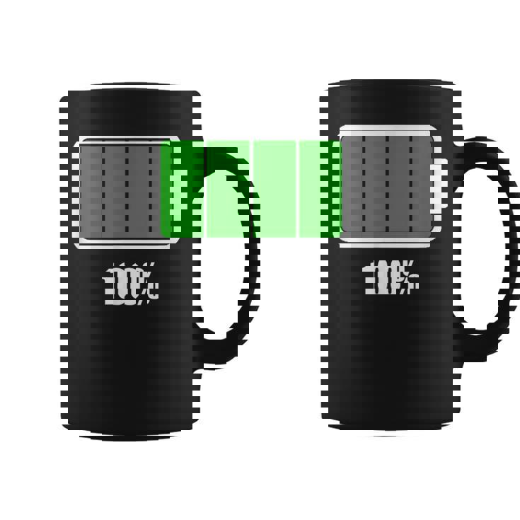 バッテリー 100 シャツ バッテリーフル充電 バッテリー満載 コーヒーマグ