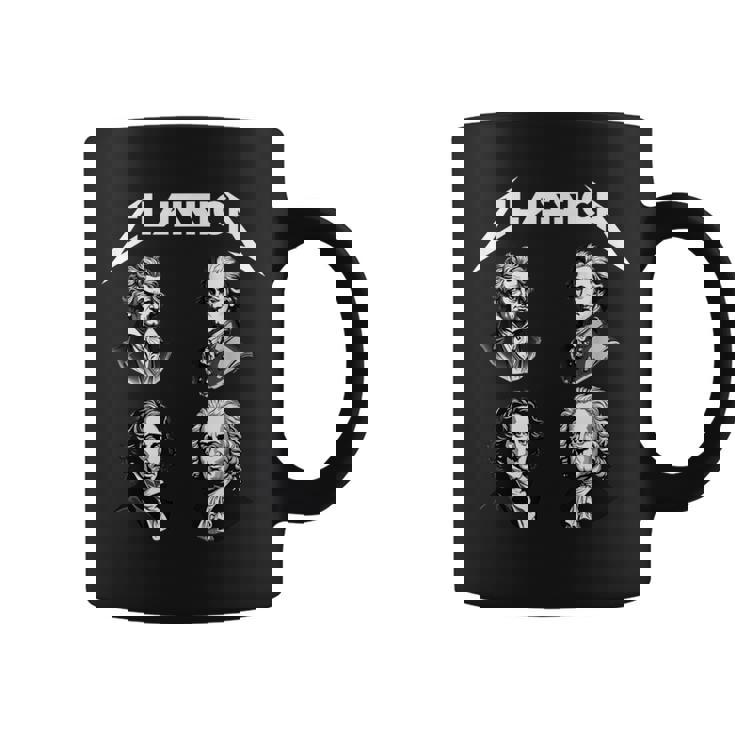 バッハ ベートーヴェン ショパン モーツァルト 面白い クラシック音楽 作曲家 コーヒーマグ