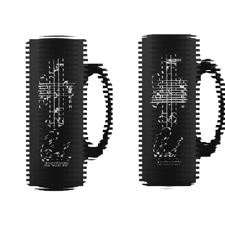バッハ ミュージカル シグネチャー ノテーション 音楽 クラシック コーヒーマグ