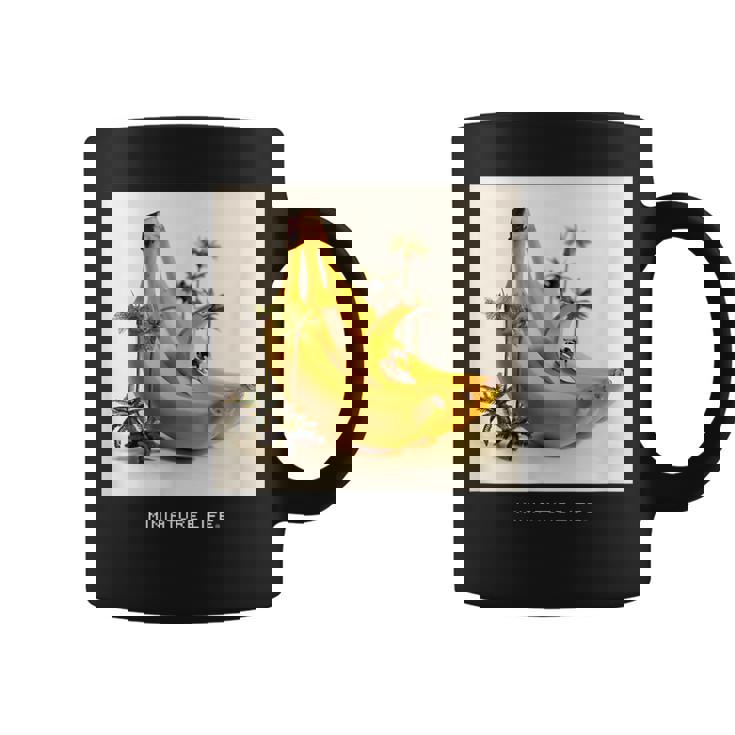 バナナの波はよく滑る コーヒーマグ