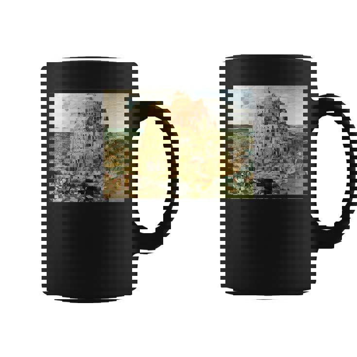 バベルの塔／ピーテル・ブリューゲル【世界の名画】（高精細画質） 美術館アート コーヒーマグ