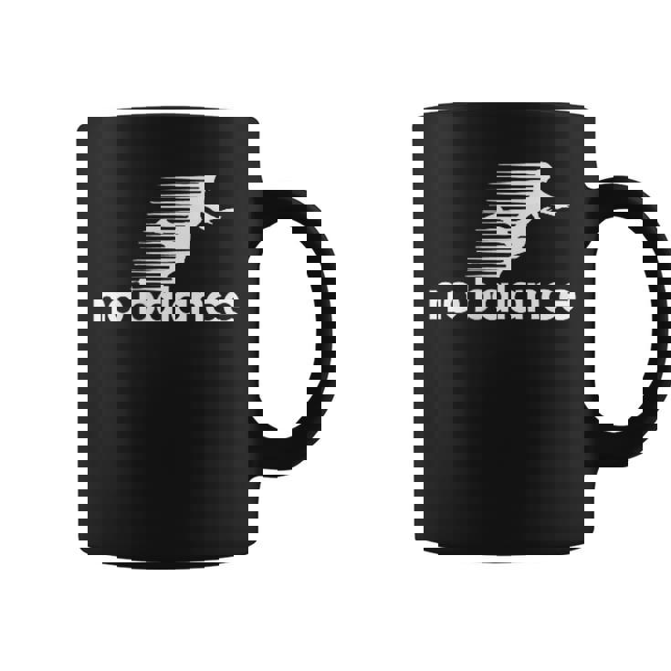 バランスが取れない スポーツとユーモアのための面白いパロディデザイン コーヒーマグ