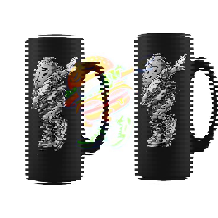 バーガー ダビング チーズ バーガー デイダンス 面白い ハンバーガー コーヒーマグ