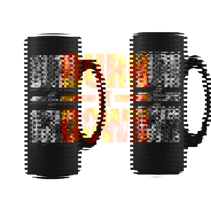 バーン・イット・ダウン・ファイヤー・フレイムズ コーヒーマグ