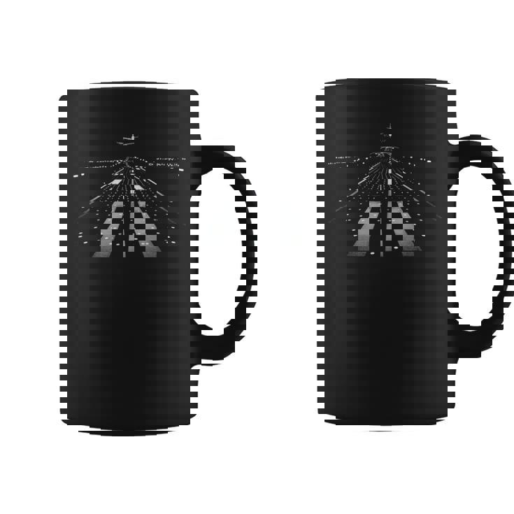 パイロット 飛行機 空港 滑走路 航空管制官 コーヒーマグ