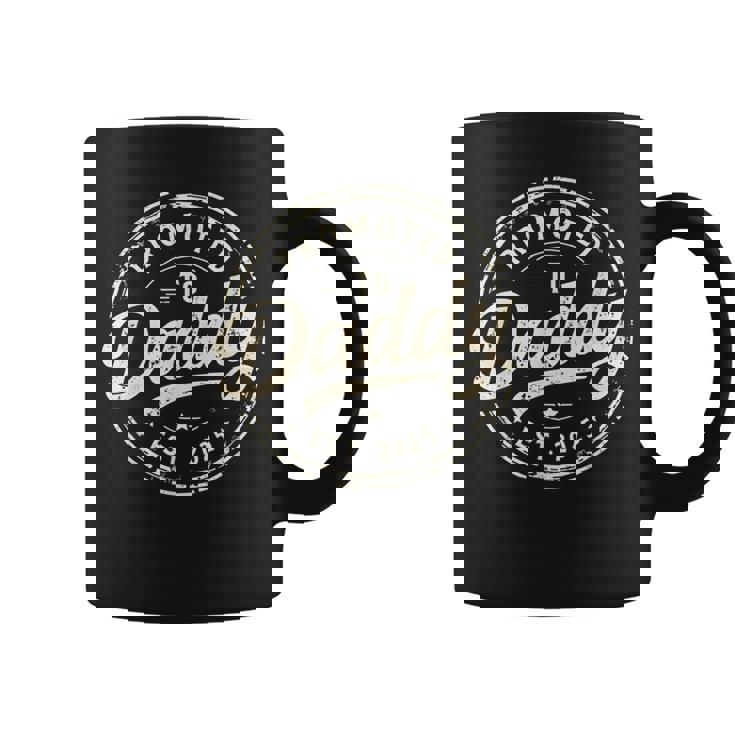 パパに昇格 2025 新パパベイビー初めてのお父さん コーヒーマグ