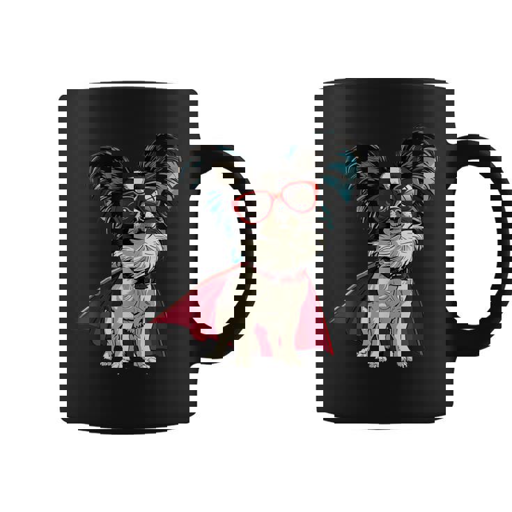 パピヨンドッグ-パピヨン コーヒーマグ