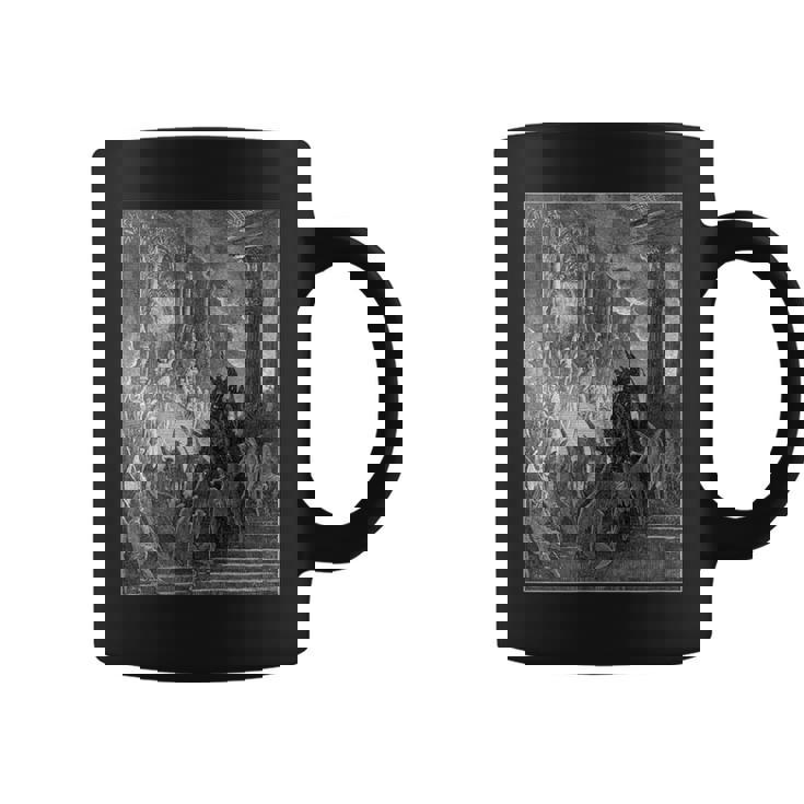 パラダイス・ロスト「ハイ・オン・ア・スローン」ギュスターヴ・ドレ・アート コーヒーマグ