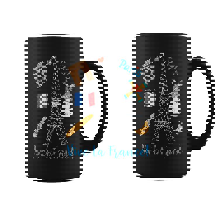 パリ お土産 エッフェル塔 フランス ヴィーヴ ラ・フランス コーヒーマグ