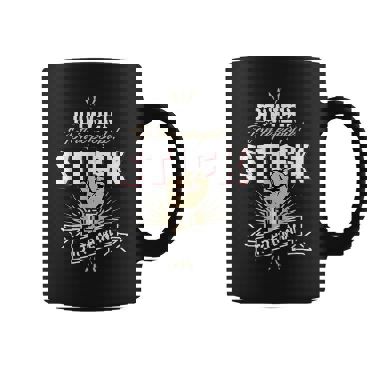 パワー・トゥ・ザ・ピープル、イット・トゥ・ザ・マン コーヒーマグ