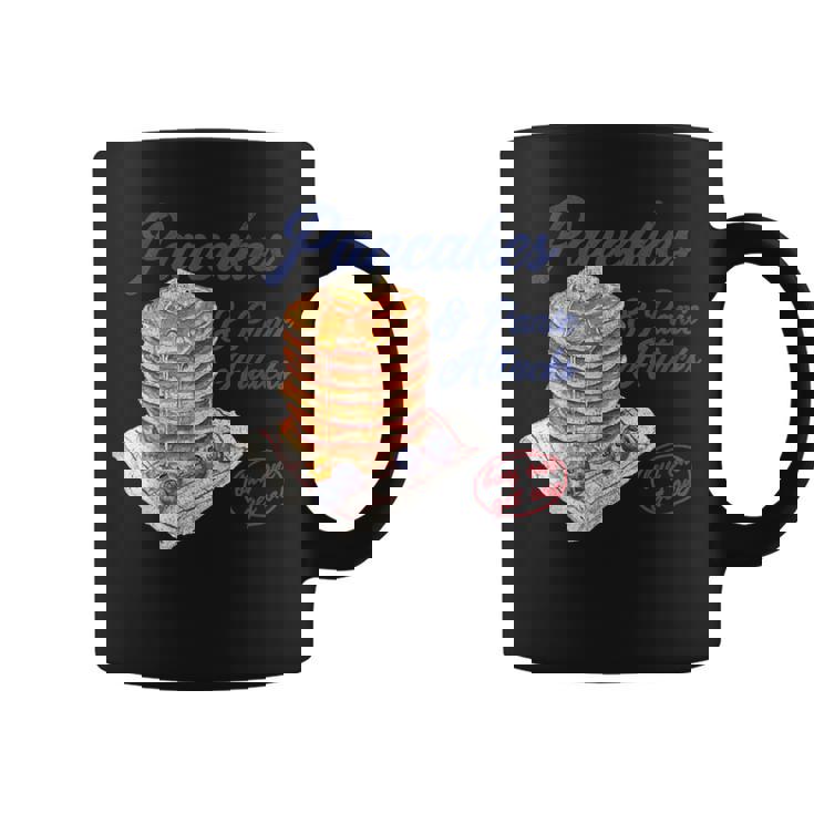 パンケーキとパニック発作 面白い メンタルヘルス 不安 コーヒーマグ