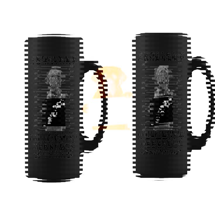 パーソナルストーカー「I Will Follow You」土佐犬愛好家向けギフト コーヒーマグ