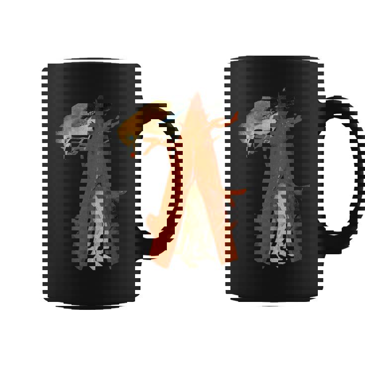 ヒエロニムス ボッシュ 鳥と木 地上の喜びの庭 コーヒーマグ