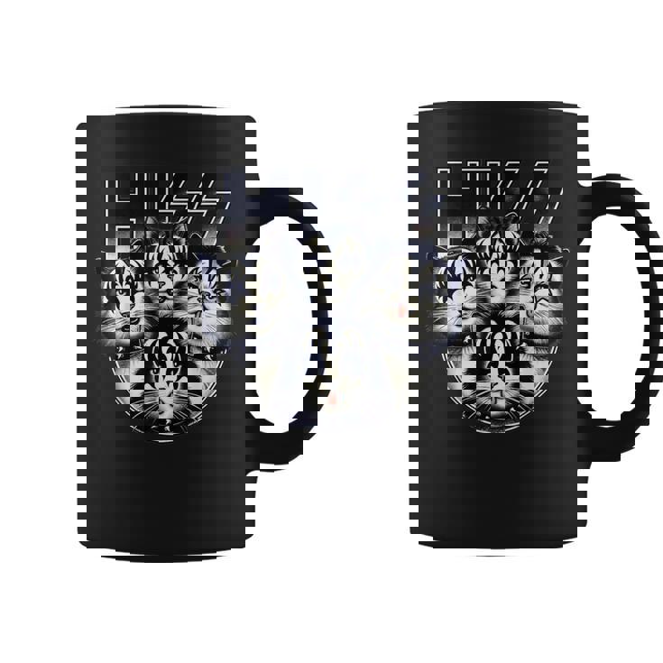 ヒス・ファニー・キャッツ・キトンズ・ロック・ロッキン コーヒーマグ