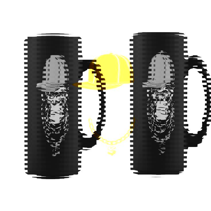 ヒップホップ ゴリラ ラッパー コーヒーマグ