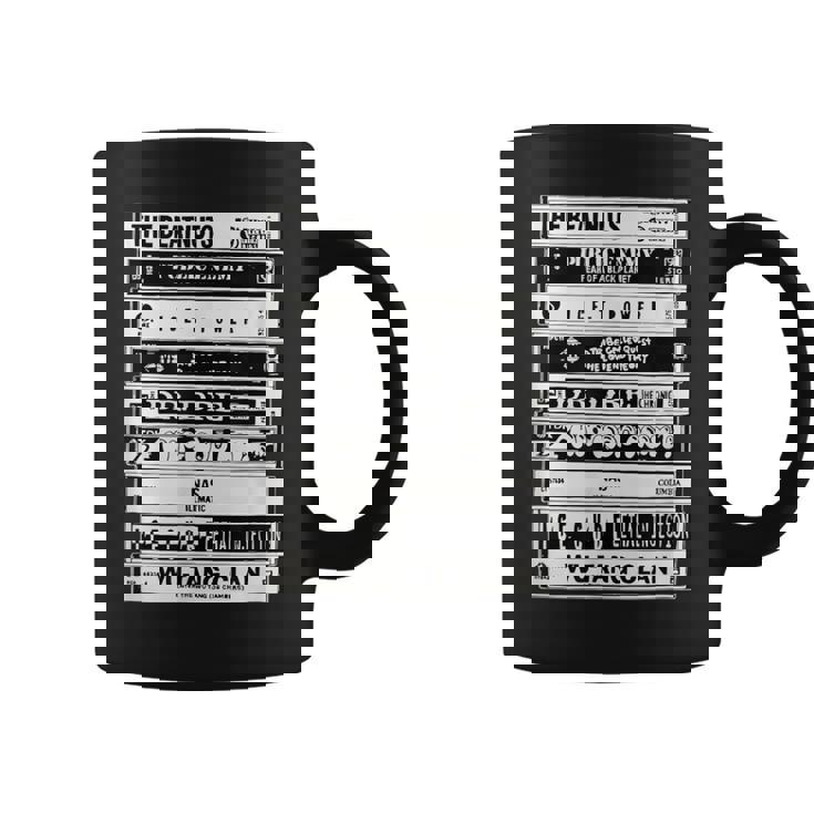 ヒップホップアーティスト カセット オールドスクールラップ コーヒーマグ