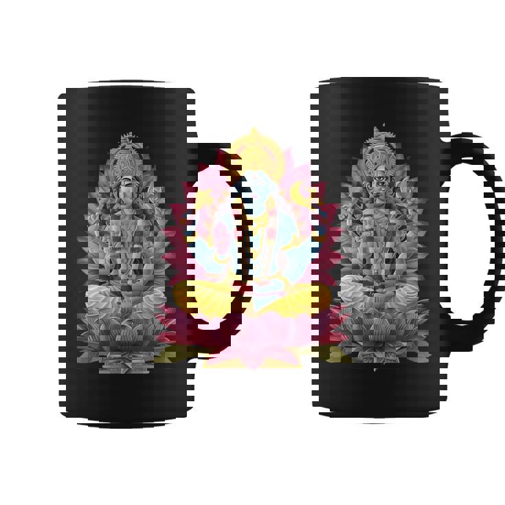 ヒンドゥー教の神ヴィシュヌ ヴィシュヌ ヒンドゥー教 守護の象徴 コーヒーマグ