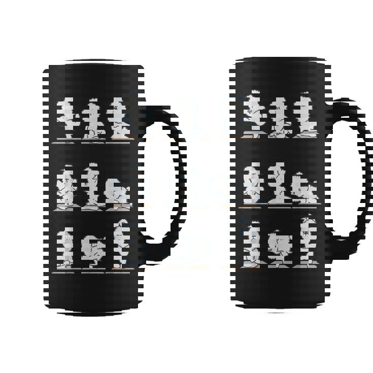 ビションフリーゼヨガ コーヒーマグ