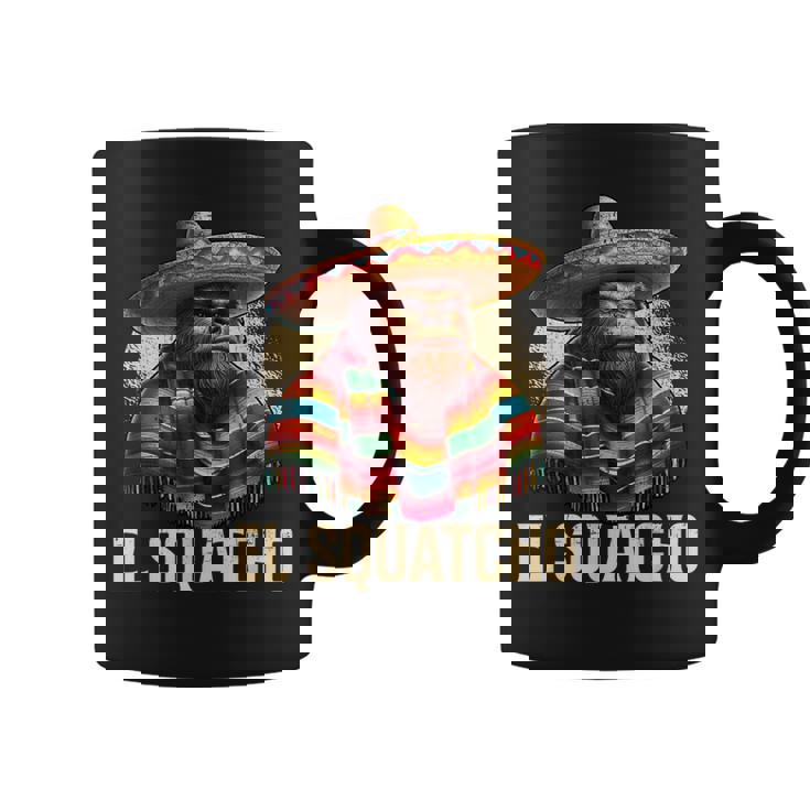 ビッグフット エル・スクワッチョ 面白い 南西メキシコ ソンブレロ コーヒーマグ