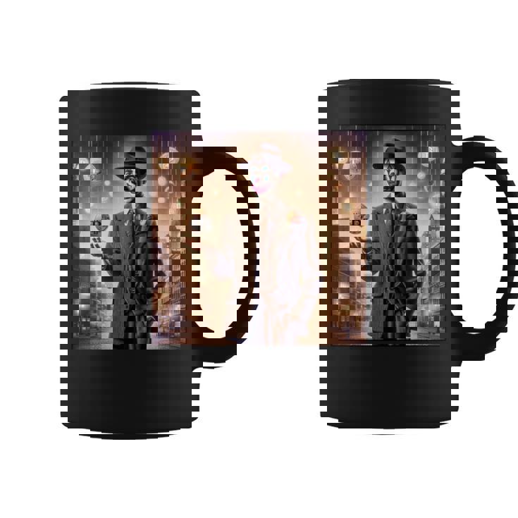 ビットコイン ピエロ ピエロ ミームコイン ミームマトリックス 長袖tシャツ コーヒーマグ