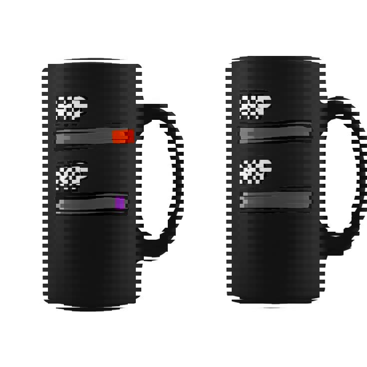 ビデオゲームのようなhp&Mpゲージ。 コーヒーマグ