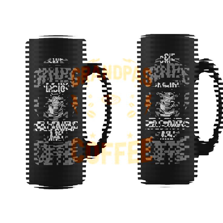 ビンゴをするおじいちゃんもいる本当のおじいちゃんがコーヒーを淹れる コーヒーマグ