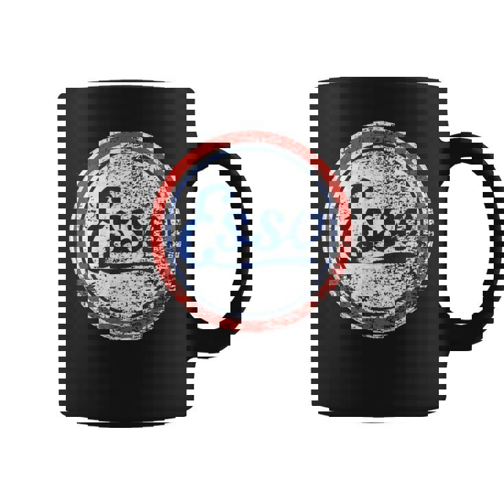 ビンテージ Esso ガソリンスタンドサイン コーヒーマグ