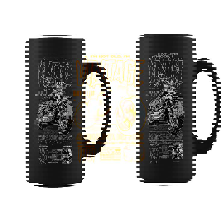 ビンテージ バイク バイカー バイクの誕生日 1961 年生まれ コーヒーマグ