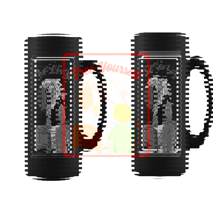 ビンテージ ホラー、取り憑かれた悪魔から解放される コーヒーマグ