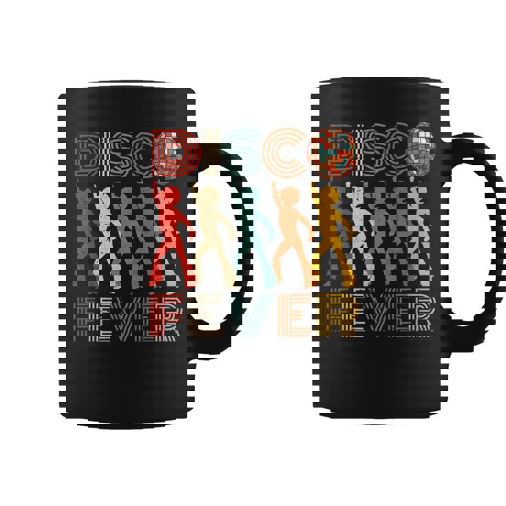 ビンテージ レトロ ディスコ フィーバー 70 年代 80 年代のファミリー パーティー ダンス テーマ コーヒーマグ