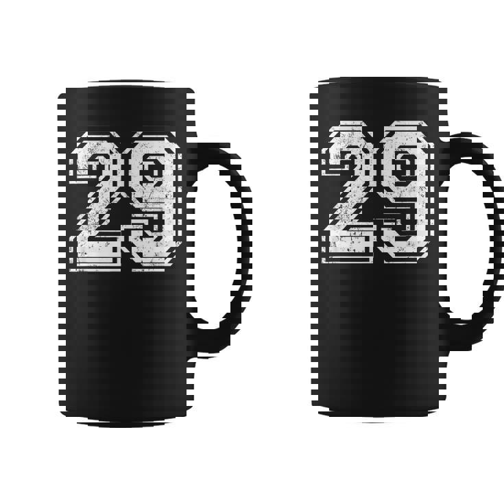 ビンテージスポーツナンバーズ 29 29 コーヒーマグ