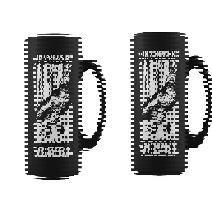 ビーチバレー選手の言葉 コーヒーマグ