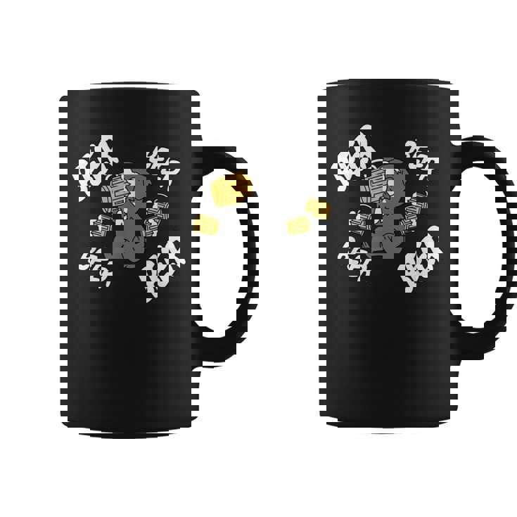 ビールシュナウザー犬 コーヒーマグ