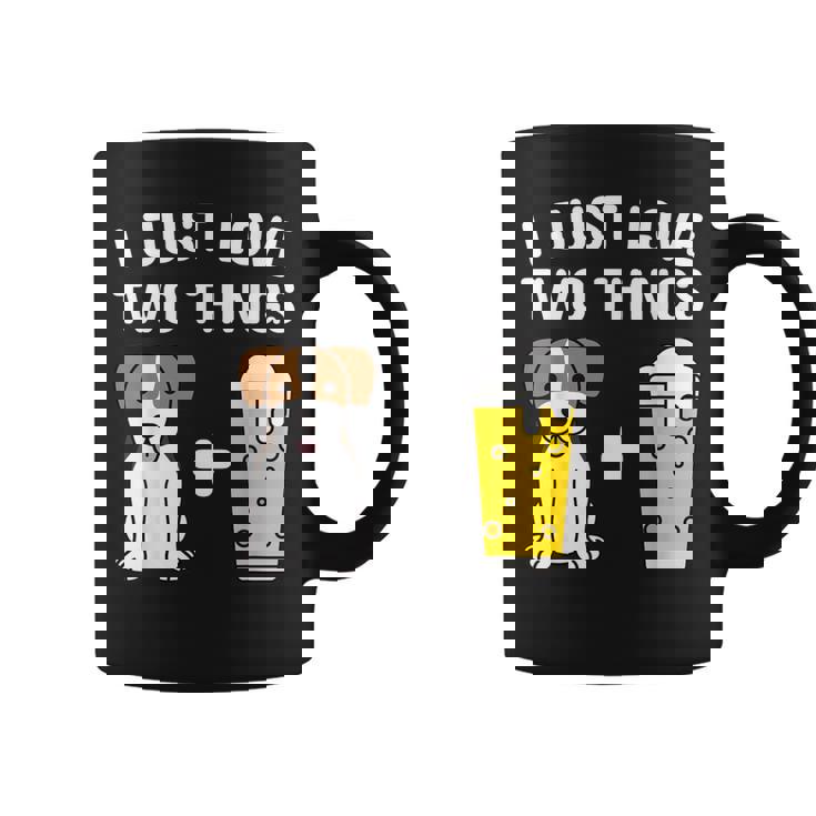 ビールジャック・ラッセル・テリア犬 コーヒーマグ