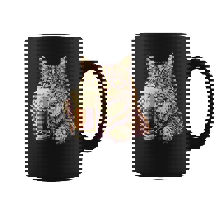 ビールジョッキ かわいい猫 コーヒーマグ