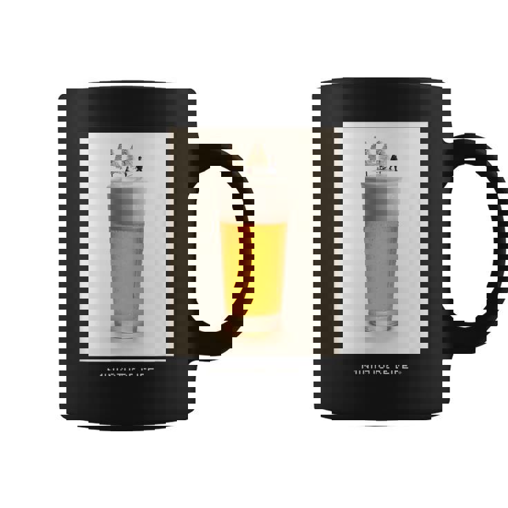 ビール冷え切ってます コーヒーマグ