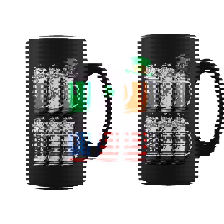 ビール聖パトリックデー メンズ アイルランドのアメリカ国旗 ドリンクマグ コーヒーマグ