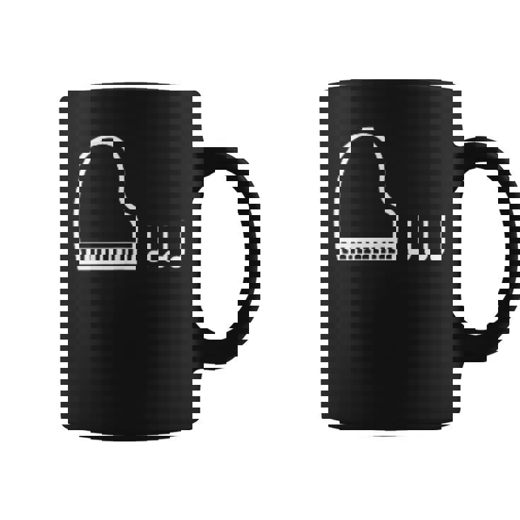 ピアノ 音符 楽譜 音楽 楽器 コーヒーマグ