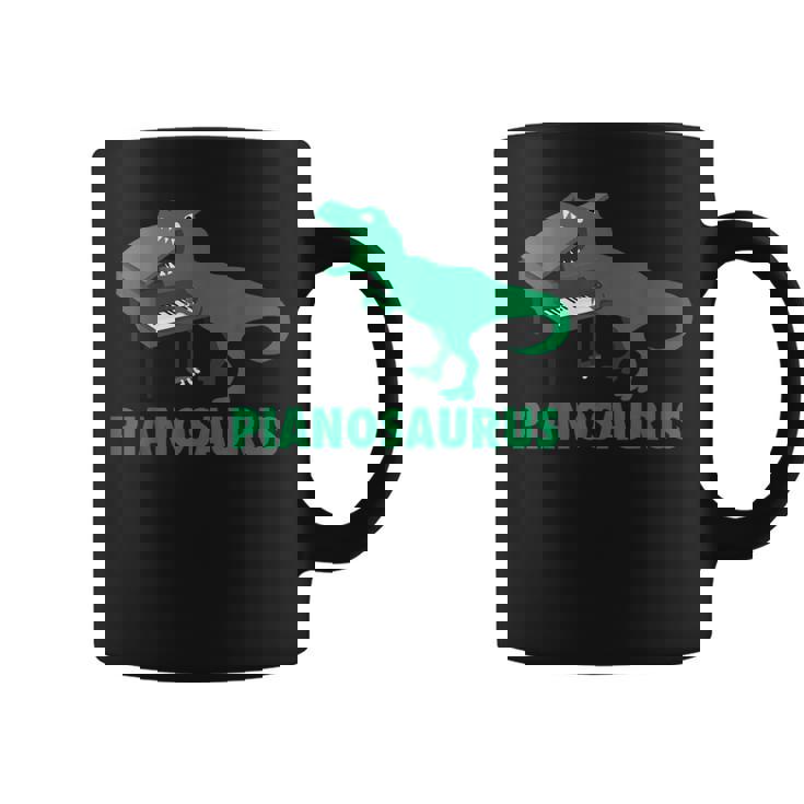 ピアノサウルス ピアノ 恐竜 パーカッション音楽 面白いギフト コーヒーマグ