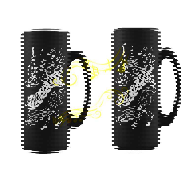 ピアノミュージカルシャツ 音符tシャツ コーヒーマグ