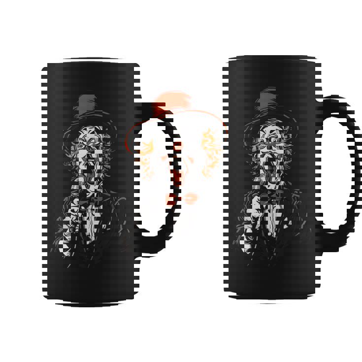 ピエロ ハロウィンコスチューム 不気味なカーニバル ピエロコスチューム コーヒーマグ